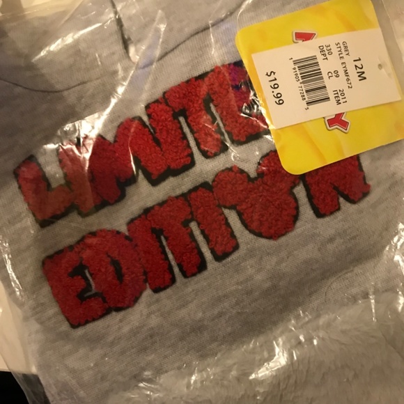 Limited Edition Mickey Hoodie Size 12 Months - Picture 2 of 2